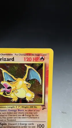 Pokemon Charizard 4/102 Base Set Holo Rare 120 HP Wizards of the Coast - Image 2
