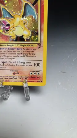 Pokemon Charizard 4/102 Base Set Holo Rare 120 HP Wizards of the Coast - Image 5