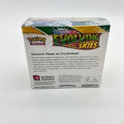 Pokemon TCG Sword & Shield Evolving Skies Booster Box SEALED w/Acrylic - Image 4