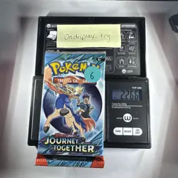 22.66g Pokemon Journey Together Booster Pack Sealed - Image 1