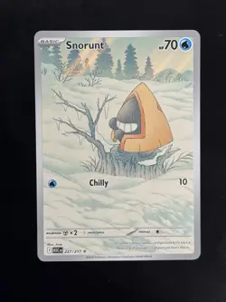 Snorunt 227/217 Holo Illustration Rare NM Freshly Pulled Pokemon Ascended Heroes - Image 1
