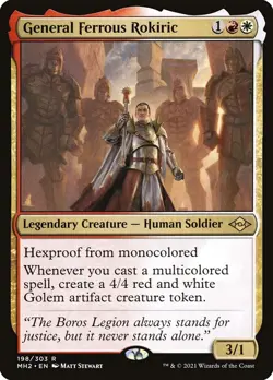 General Ferrous Rokiric (Near Mint NM) MTG Magic - Modern Horizons 2 - Image 1