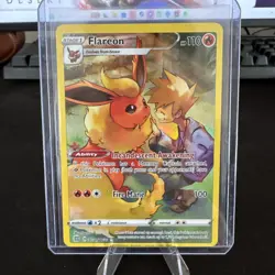 Flareon ⭐ TG01/TG30 Holo Brilliant Stars Trainer Gallery Pokemon NM - Image 1