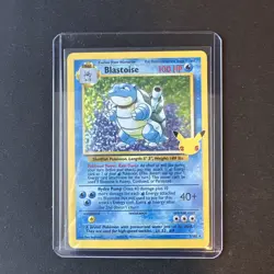Pokemon Celebrations 25th Anniversary Blastoise Holo 2/102 - RARE HOLO - MINT - Image 1
