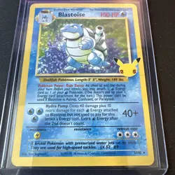 Pokemon Celebrations 25th Anniversary Blastoise Holo 2/102 - RARE HOLO - MINT - Image 3