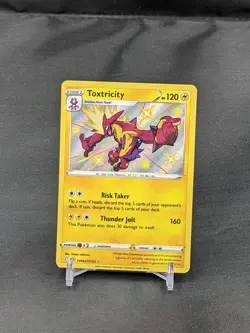 Toxtricity SV042/SV122 Shiny Vault Pokemon TCG Shining Fates QTY - Image 1