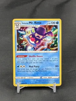 Galarian Mr. Rime SWSH079 Black Star Promo Sword & Shield Pokemon TCG QTY - Image 1