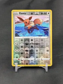 Eevee 052/072 Pokemon Shining Fates Reverse Foil QTY - Image 1