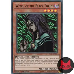 Yugioh Witch of the Black Forest BLLR-EN046 Ultra Rare 1st Edition NM - Image 1