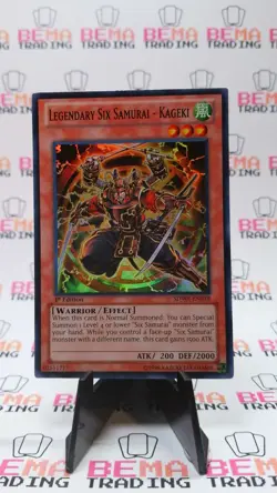 Legendary Six Samurai - Kageki SDWA-EN018 Samurai Warlords 1st Edition - Image 1