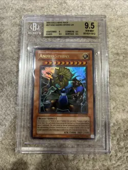 Yu-Gi-Oh! 2004 ‘Andro Sphinx’ Exclusive Pack EN002 - BGS 9.5 GEM MINT - Image 1