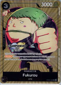 Fukurou (CS 2024 Celebration Pack) OP03-088 English - One Piece Card - NM - Image 1