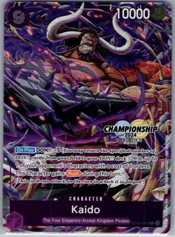 Kaido (CS 2024 Celebration Pack) ST04-003 English One Piece Promo Card - NM - Image 1
