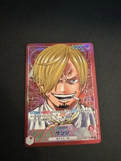 One Piece Sanji Alt Art Leader PRB01-001 Japanese - Near Mint - Image 1