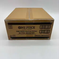 One Piece English EB-03 One Piece Heroines Edition Extra Booster Box Case Sealed - Image 1