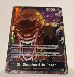 One Piece TCG | St. Shepherd Ju Peter OP13-084 Carrying On His Will Alt Art - Image 1