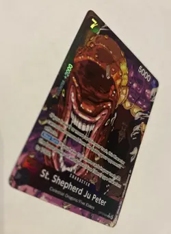 One Piece TCG | St. Shepherd Ju Peter OP13-084 Carrying On His Will Alt Art - Image 4