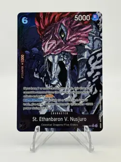 One Piece TCG St. Ethanbaron V. Nusjuro Alt Art OP13-080 Carrying On His Will - Image 1