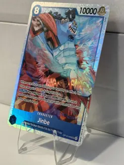 One Piece TCG English OP14-049 Jinbe SR Foil RARE - Image 2
