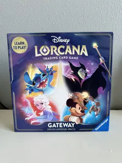 Disney Lorcana TCG Gateway Shimmering Skies Learn To Play Sealed Box Free Ship! - Image 1