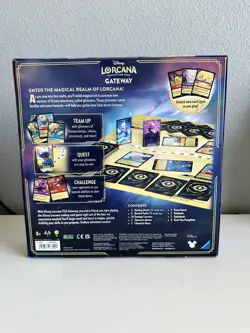 Disney Lorcana TCG Gateway Shimmering Skies Learn To Play Sealed Box Free Ship! - Image 2