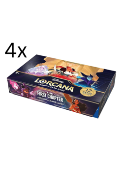 MARCHSVE $100 OFF 4x Disney Lorcana TCG The First Chapter Sealed Booster Box - Image 2