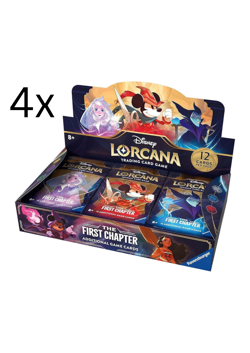 MARCHSVE $100 OFF 4x Disney Lorcana TCG The First Chapter Sealed Booster Box - Image 4