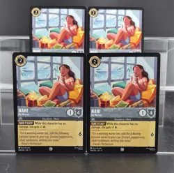 Disney Lorcana Nani - No Worries 184/204 Winterspell Common 4 Cards - Image 1