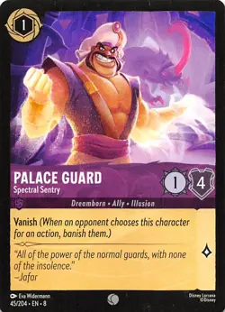 Palace Guard Spectral Sentry 45/204 Reign of Jafar Disney Lorcana - Image 1