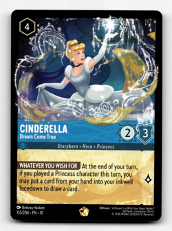 Disney Lorcana Cinderella - Dream Come True - Whispers in the Well - Image 1