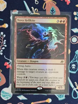 Nova Hellkite - Foil - Edge of Eternities - NM-Mint - MTG - Image 1