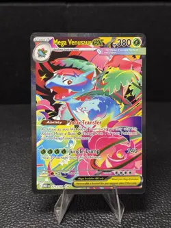 Mega Venusaur ex 177/132 SIR ME01: Mega Evolution - Pokemon Card - NM - Image 1