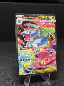 Mega Venusaur ex 177/132 SIR ME01: Mega Evolution - Pokemon Card - NM - Image 2