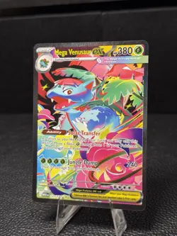 Mega Venusaur ex 177/132 SIR ME01: Mega Evolution - Pokemon Card - NM - Image 3