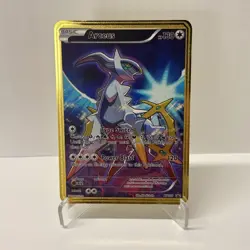 Gold Metal Arceus Pokemon Card-Collectible Gift Display！bonny - Image 1