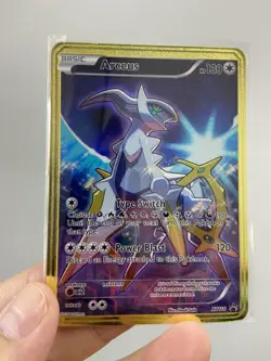 Gold Metal Arceus Pokemon Card-Collectible Gift Display！bonny - Image 2