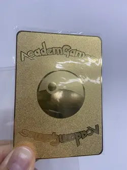 Charizard 120HP Gold Metal Pokemon Card-Collectible Gift Display！NICE~ - Image 4