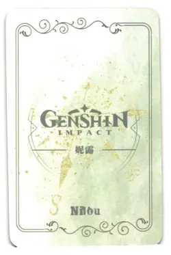 NILOU Genshin Impact Goddess Story ACG Anime Waifu Custom Card - Image 2