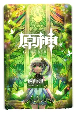 NAHIDA Genshin Impact Goddess Story ACG Anime Waifu Custom Card - Image 2