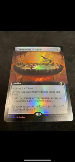 MTG #0356 Thrumming Hivepool (Foil) Edge of Eternities Slivers - Image 2