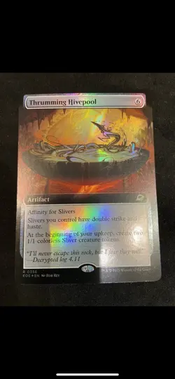 MTG #0356 Thrumming Hivepool (Foil) Edge of Eternities Slivers - Image 5