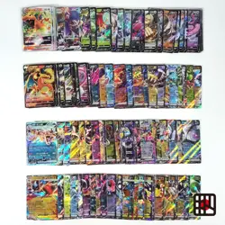 Pokemon Card Bulk Lot 100 V ex VMAX VSTAR NM-LP No Dupes Japanese US Stock 743 - Image 1