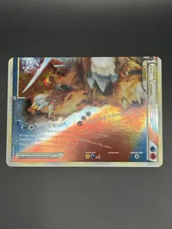 Suicune & Entei LEGEND 94/95 95/95 Complete Set Holo LP/MP Swirl Pokemon Card - Image 5