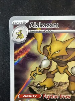 Alakazam 009 Holo Illustration Rare Mega Evolution Promo Pokemon Card - Image 2