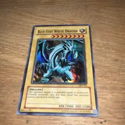 SDWD-EN003 Blue-Eyes White Dragon : Common Card : 1st Edition : YuGiOh TCG - Image 1