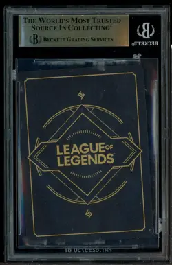 2025 Riftbound #017 Annie Dark Child Metal Card Houston '25 Prize Wall BGS 9.5 - Image 3