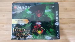 Magic The Gathering MTG: The Lord of The Rings Collectors Booster Box Sealed - Image 1