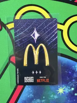 McDonald’s K-Pop Demon Hunters Rumi Patterns This Is What It Sounds Like Card - Image 2