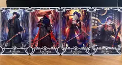 Okada Izo Stages 1-4 Assassin FGO Fate Grand Order Cards - Image 1