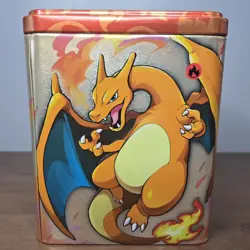 Charizard Pokemon Tin Full Of Cards 2 Pounds Total! - Image 4